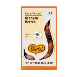 Orangen-Dinkel-Herzen  100 g