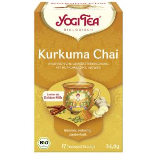 Kurkuma Chai Bio Yogi Tea 17 Stk