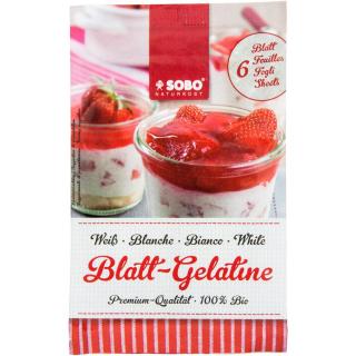 Blatt-Gelatine Sobo