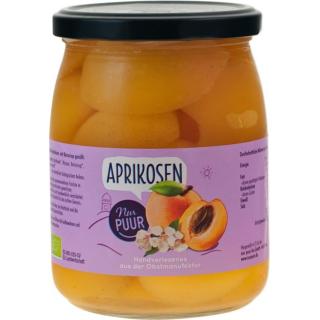 Aprikosen, halbe Frucht