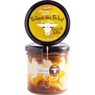 Schaffrischkäse Schani Curry-Dattel