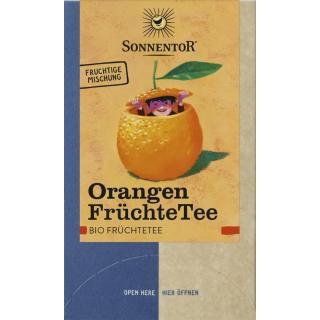 Orangen FrüchteTee bio 32,4 g, Doppelkammerbeutel