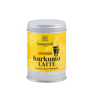 Trink-Kurkuma-Latte-Ingwer