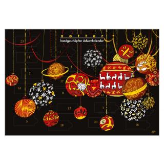 Handgeschöpfter Adventkalender  (Alk.)