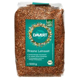 Leinsamen 500g Dav.