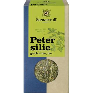 Petersilie geschnitten
