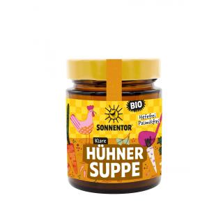 Hühnersuppe klar