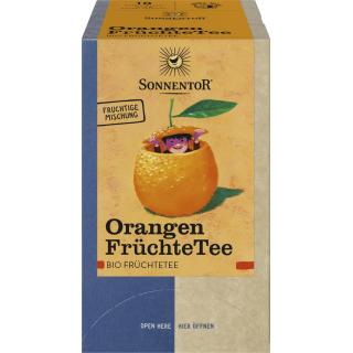 Orangen FrüchteTee bio 32,4 g, Doppelkammerbeutel