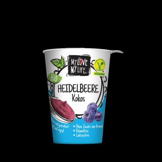 Kokoscreme Heidelbeere